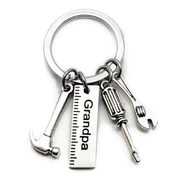 Grandpa Tools Keychain - Picture 1 of 2